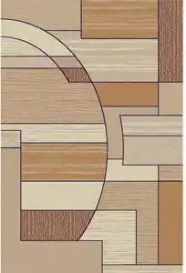 Covor Modern, Lotos 538, Crem Bej, Diverse Dimensiuni, 1800 gr mp