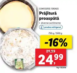 CONFISERIE FIRENZE Prăjitură proaspătă
