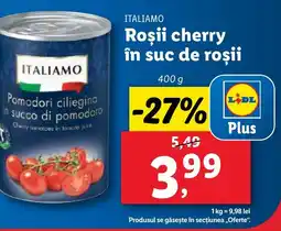 ITALIAMO Roşii cherry în suc de roşii