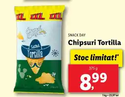 Lidl SNACK DAY Chipsuri Tortilla Ofertă