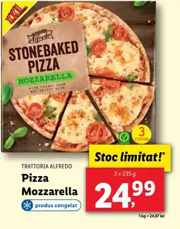 Lidl TRATTORIA ALFREDO Pizza Mozzarella Ofertă