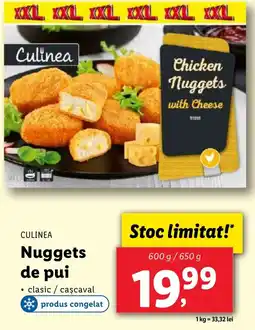 Lidl CULINEA Nuggets de pui Ofertă