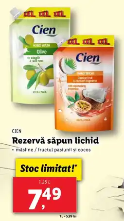 Lidl CIEN Rezervă săpun lichid Ofertă