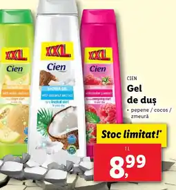 Lidl CIEN Gel de duş Ofertă