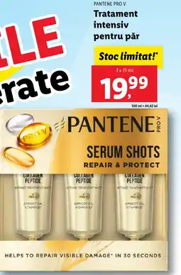 Lidl PANTENE PRO V Tratament intensiv pentru păr Ofertă