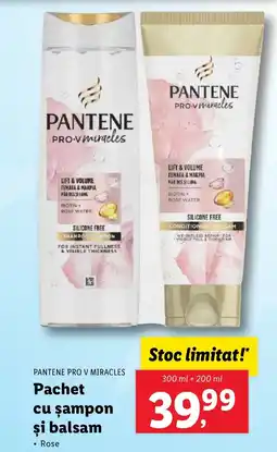 Lidl PANTENE PRO V MIRACLES Pachet cu şampon şi balsam Ofertă
