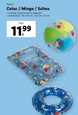 Lidl Playtive Colac / Minge / Saltea Ofertă