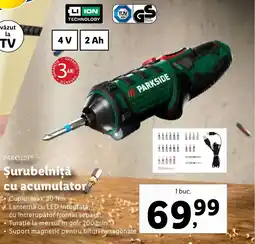 Lidl PARKSIDE® Şurubelniță cu acumulator Ofertă