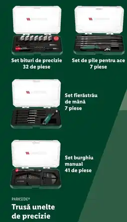Lidl PARKSIDE® Trusă unelte de precizie Ofertă