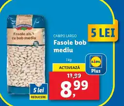 CAMPO LARGO Fasole bob mediu