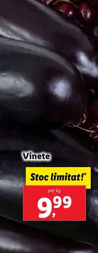 Lidl Vinete Ofertă
