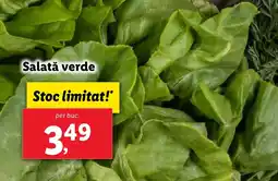 Lidl Salată verde Ofertă