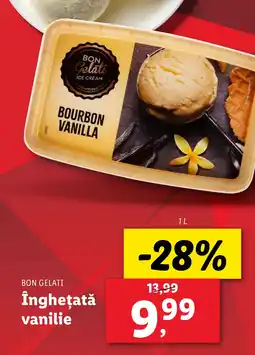 Lidl BON GELATI Îngheţată vanilie Ofertă