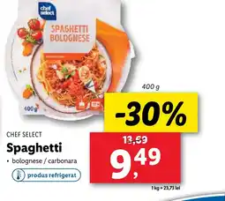 Lidl CHEF SELECT Spaghetti Ofertă