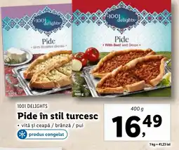 Lidl 1001 DELIGHTS Pide în stil turcesc Ofertă