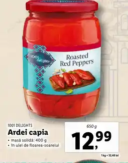 Lidl 1001 DELIGHTS Ardei capia Ofertă