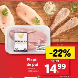 Lidl Piept de pui Ofertă