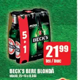 Auchan BECK'S BERE BLONDĂ Ofertă