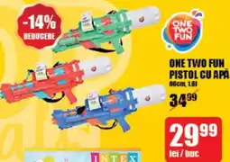Auchan ONE TWO FUN PISTOL CU APĂ Ofertă