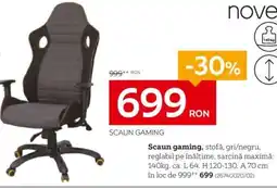 XXXLutz SCAUN GAMING Ofertă