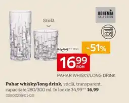 PAHAR WHISKY/LONG DRINK