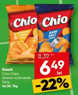 PROFI Snack Chio Chips diverse sortimente 140g Ofertă
