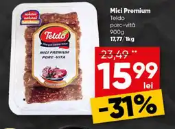 PROFI Mici Premium Teldo porc-vitǎ 900g Ofertă