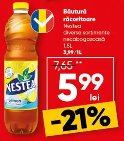 PROFI Băutură răcoritoare Nestea diverse sortimente necabogazoasă 1.5L Ofertă