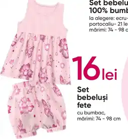 Pepco Set bebeluşi fete Ofertă