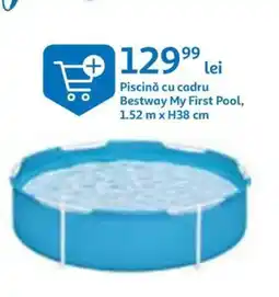 Auchan Piscină cu cadru Bestway My First Pool, 1.52 m x H38 cm Ofertă