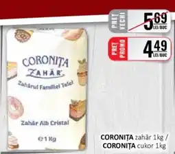 CBA CORONIȚA zahăr 1kg Ofertă
