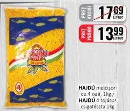 CBA HAJDÚ melcisori cu 4 ouǎ, 1kg Ofertă