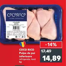 Kaufland COCO RICO Pulpe de pui inferioare Ofertă