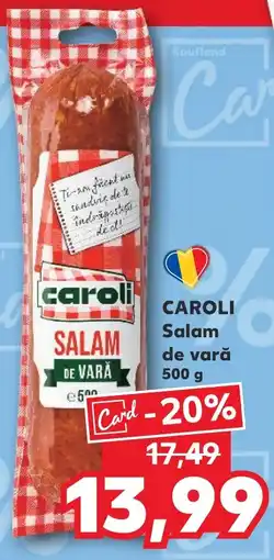 Kaufland CAROLI Salam de vară Ofertă