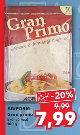 Kaufland AGIFORM Gran primo Ofertă