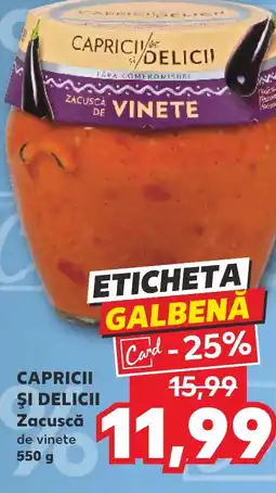 CAPRICII ŞI DELICII Zacuscă