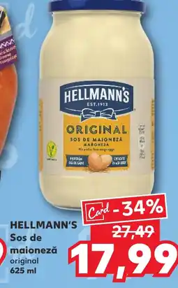 Kaufland HELLMANN'S Sos de maioneză Ofertă