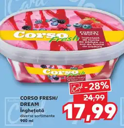 Kaufland CORSO FRESH/ DREAM Îngheţată Ofertă