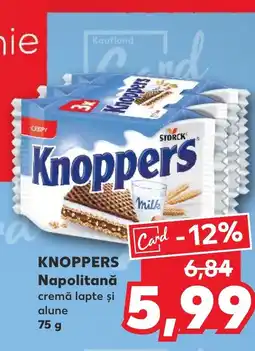 Kaufland KNOPPERS Napolitană Ofertă