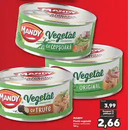 Kaufland MANDY Pastă vegetală Ofertă