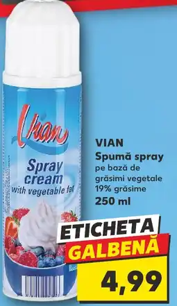 Kaufland VIAN Spumă spray Ofertă