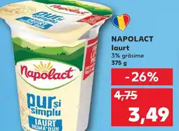 Kaufland NAPOLACT laurt Ofertă
