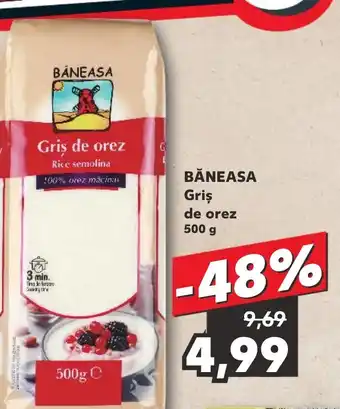 Kaufland BANEASA Griş de orez Ofertă