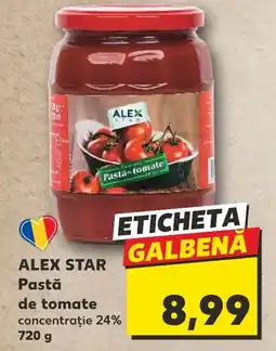 Kaufland ALEX STAR Pastă de tomate Ofertă