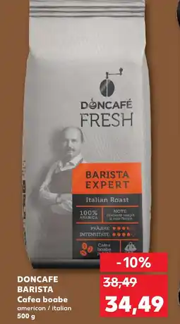 Kaufland DONCAFE BARISTA Cafea boabe Ofertă