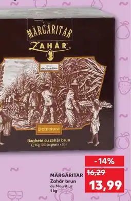 Kaufland MĂRGĂRITAR Zahăr brun Ofertă