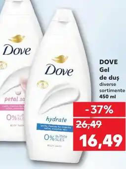Kaufland DOVE Gel de duş Ofertă