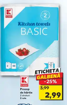 Kaufland Prosop de hârtie Ofertă