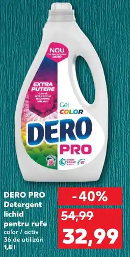 Kaufland DERO PRO Detergent lichid pentru rufe Ofertă