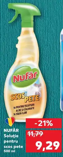 NUFĂR Soluţie pentru